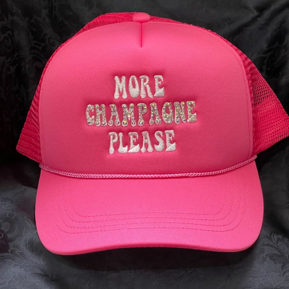 Pink Bedazzled Trucker hat